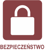 Bezpieczny dom Ikona bezpieczny dom
