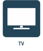 Automatycznie włącz/wyłącz TV Ikona włącz/wyłącz TV