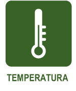Ustawianie temperatury domu Ikona ustawianie temperatury domu